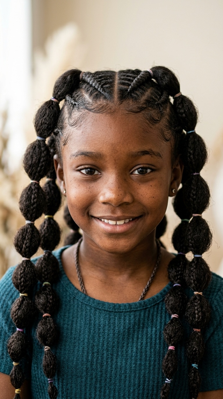 Bubble Braids with Braided Roots