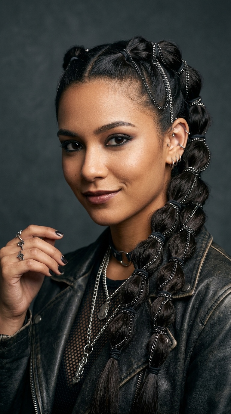 Bubble Braids with Chains