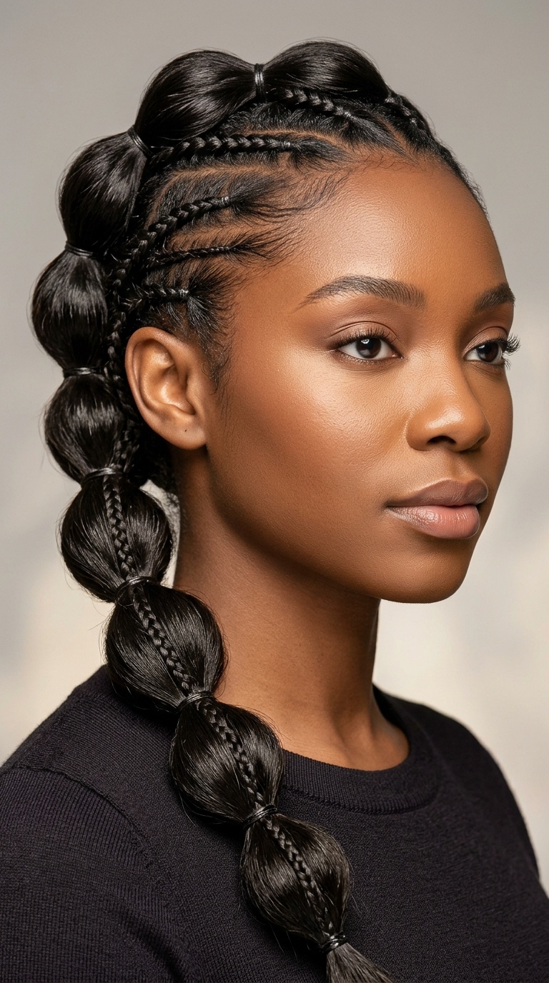 Bubble Braids with Micro-Gripping