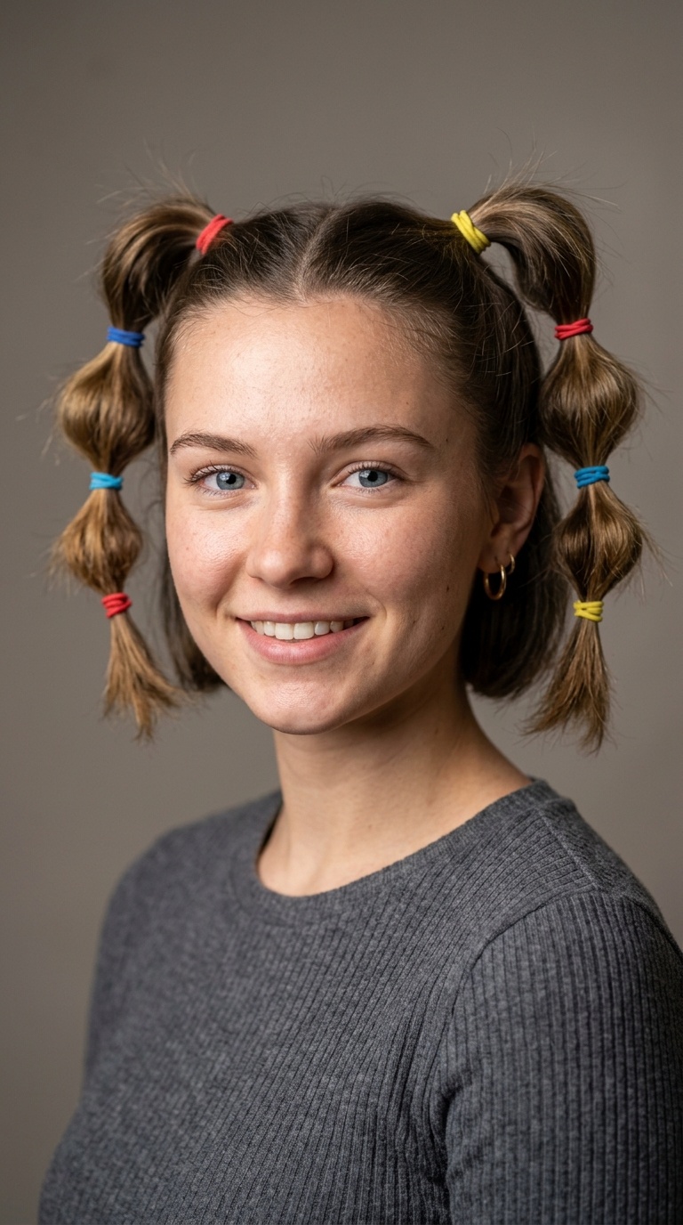 Bubble Pigtails