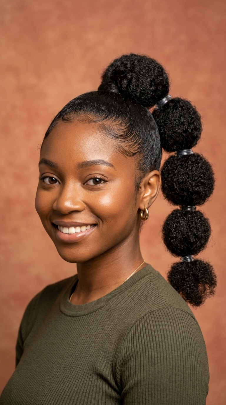 Bubble Ponytail