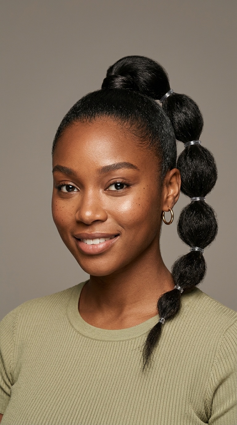 Bubble Ponytail
