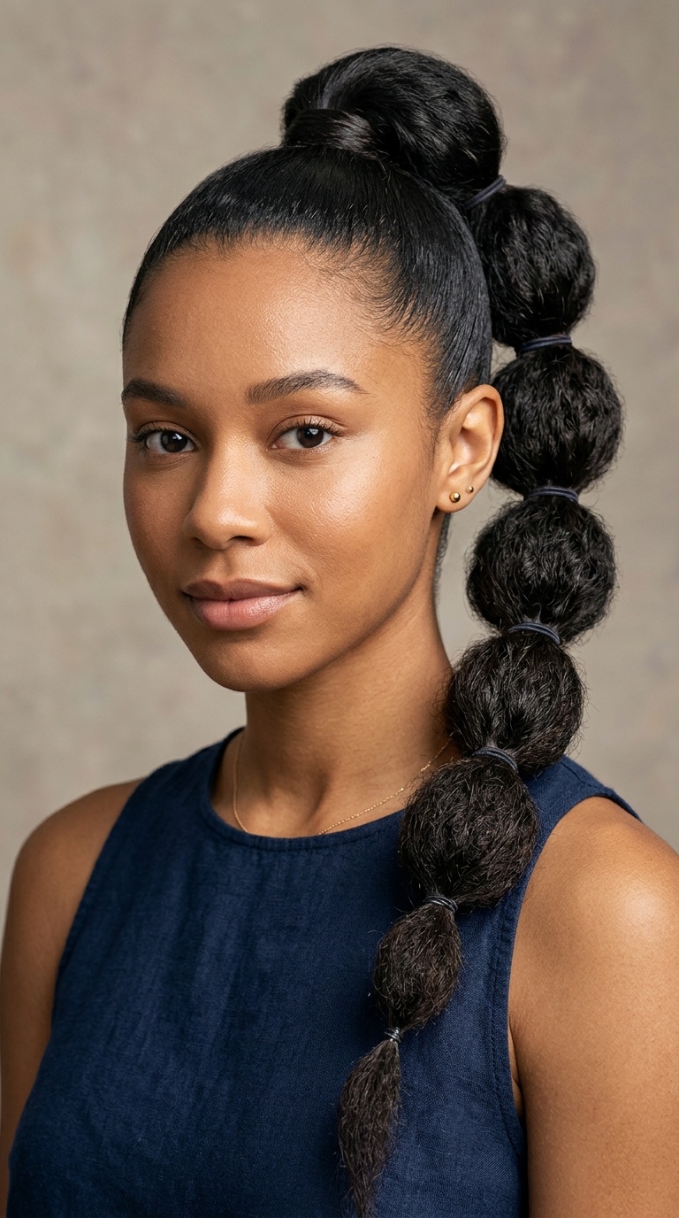 Bubble Ponytail