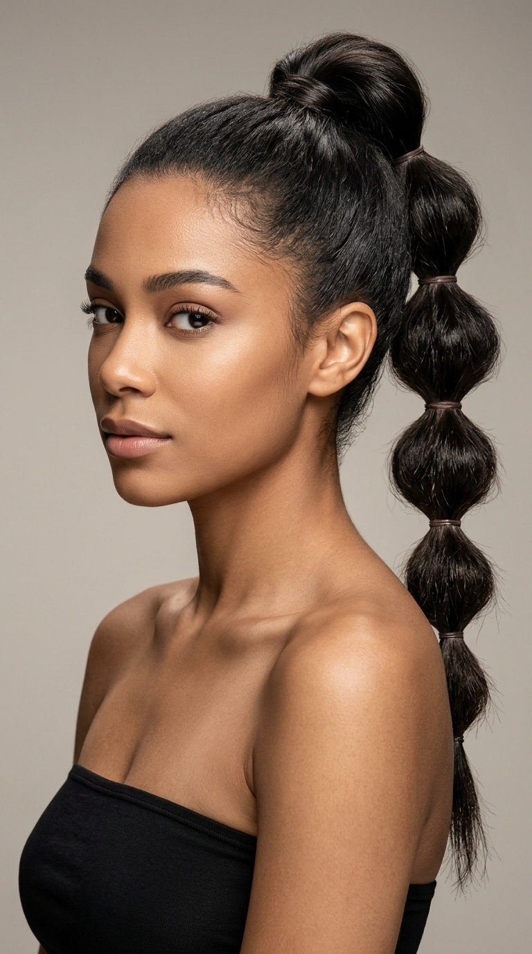 Bubble Ponytail