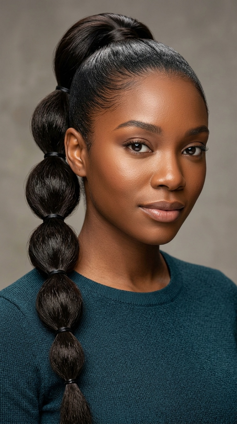 Bubble Ponytail