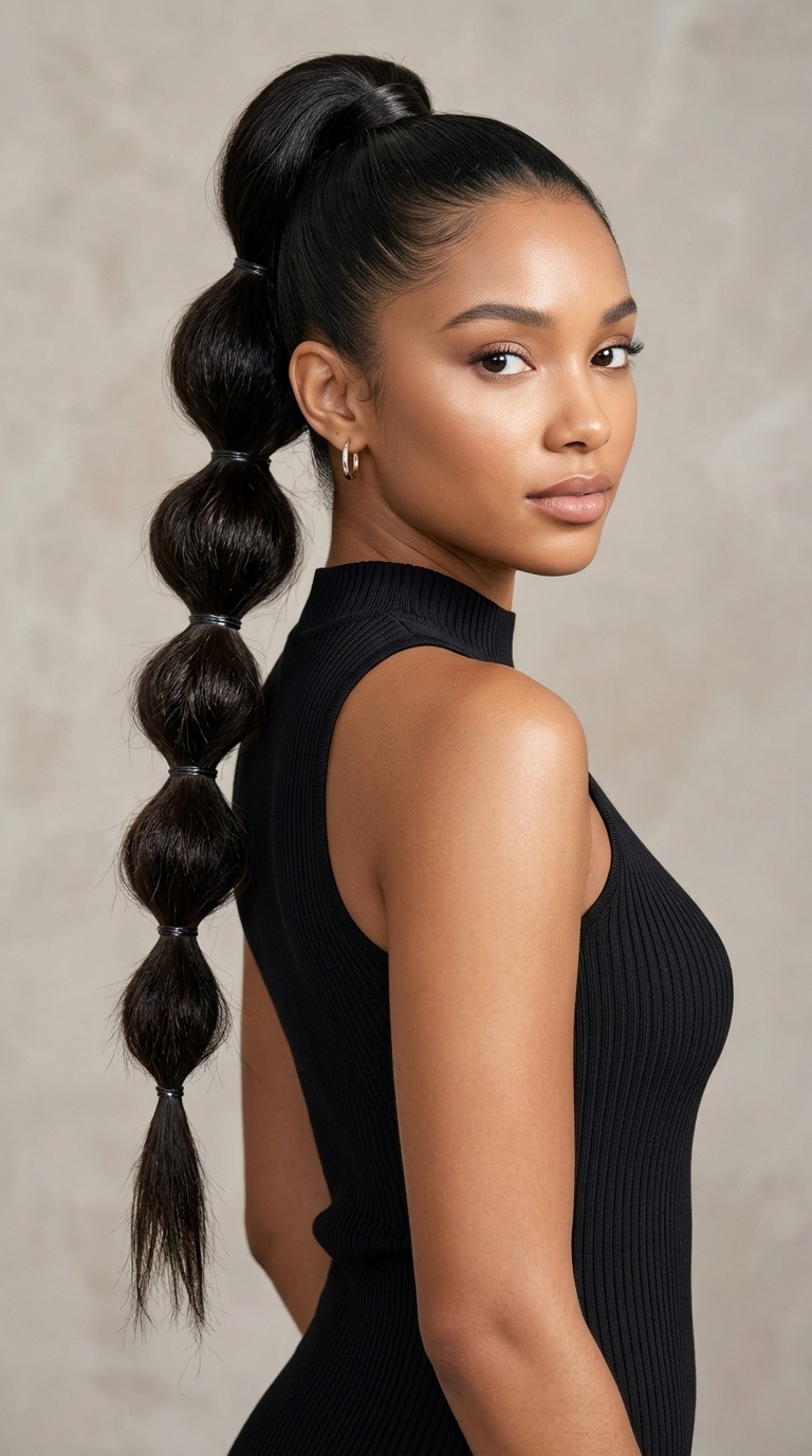 Bubble Ponytail