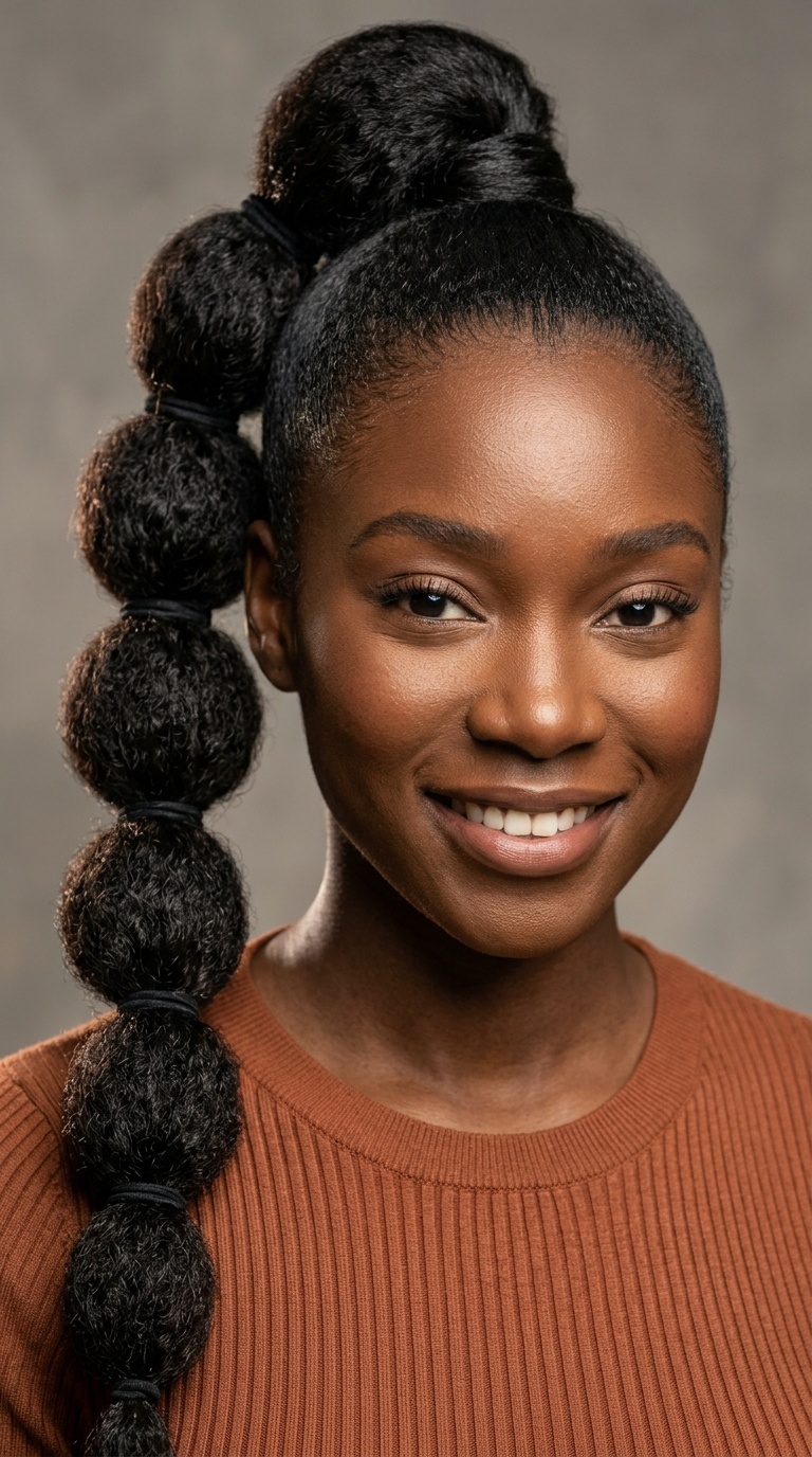 Bubble Ponytail