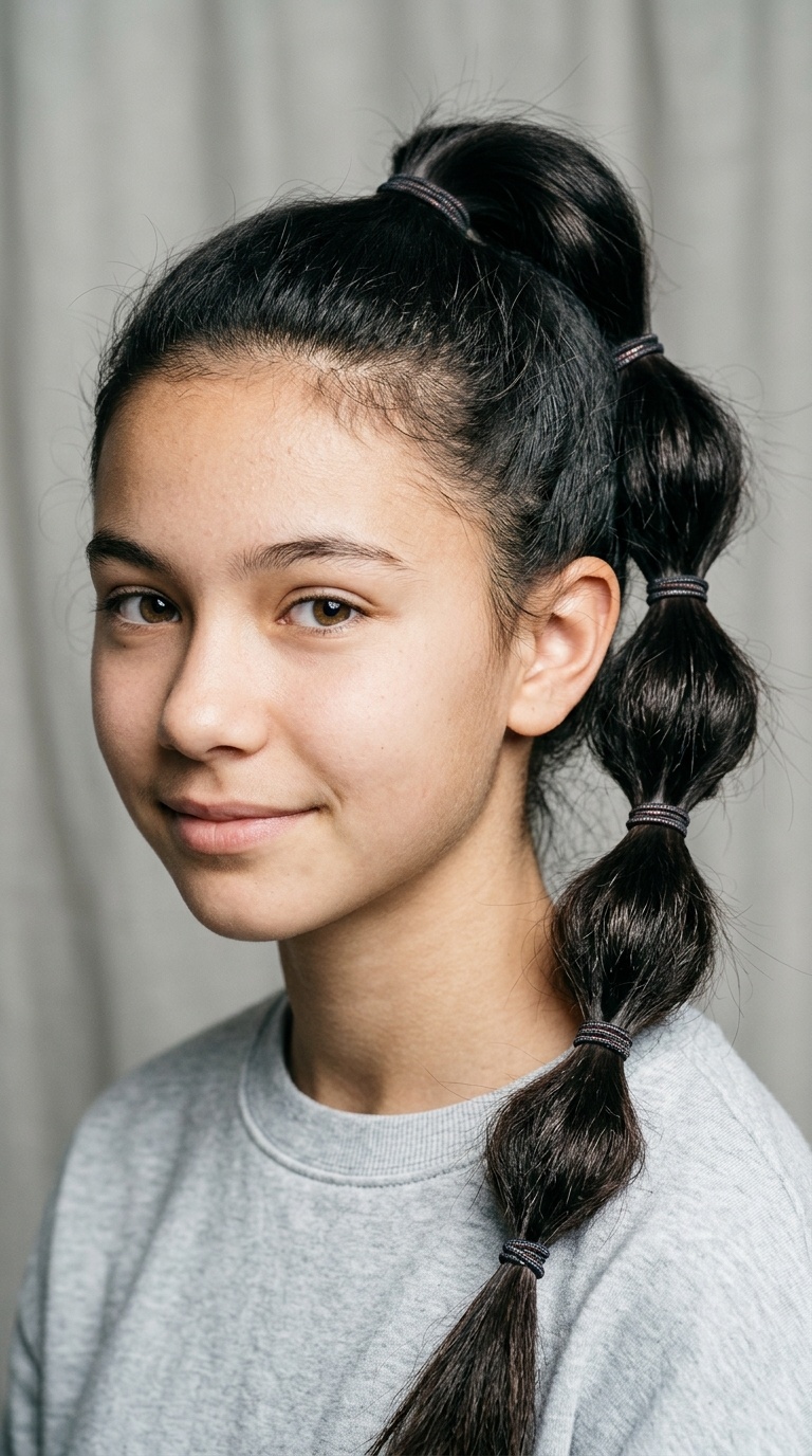 Bubble Ponytail