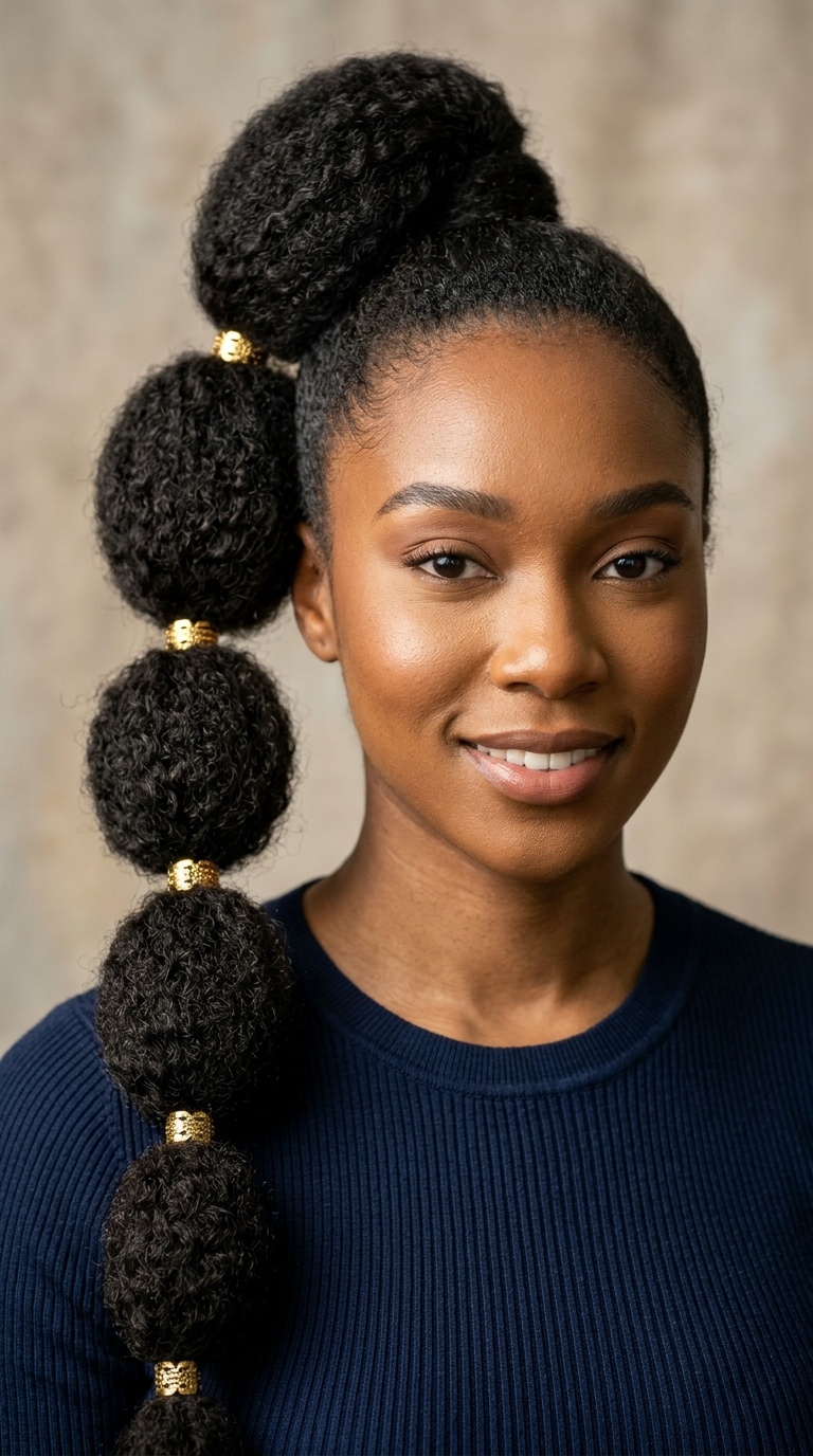 Bubble Ponytail