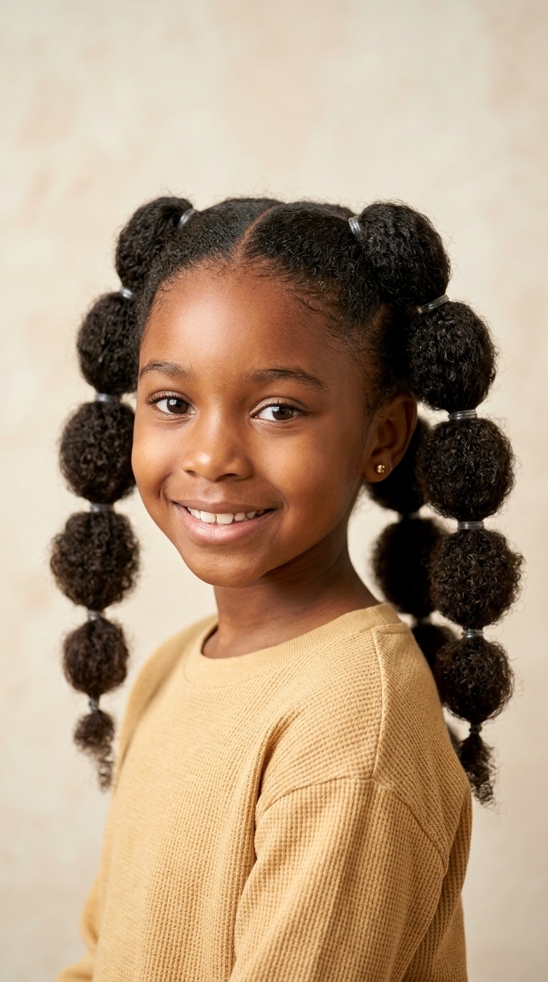 Bubble Ponytails