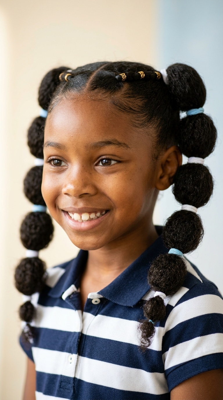 Bubble Ponytails