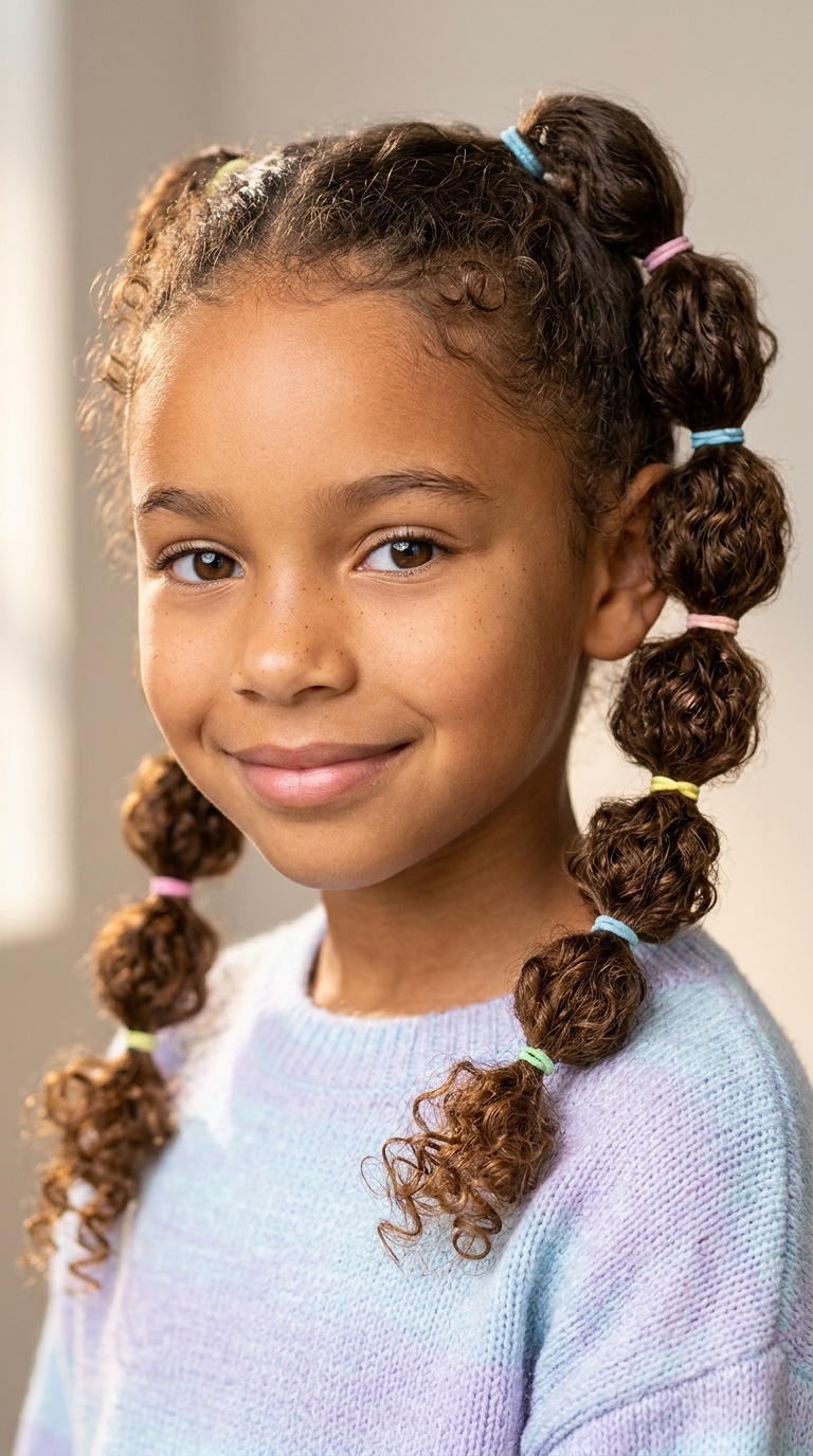 Bubble Ponytails