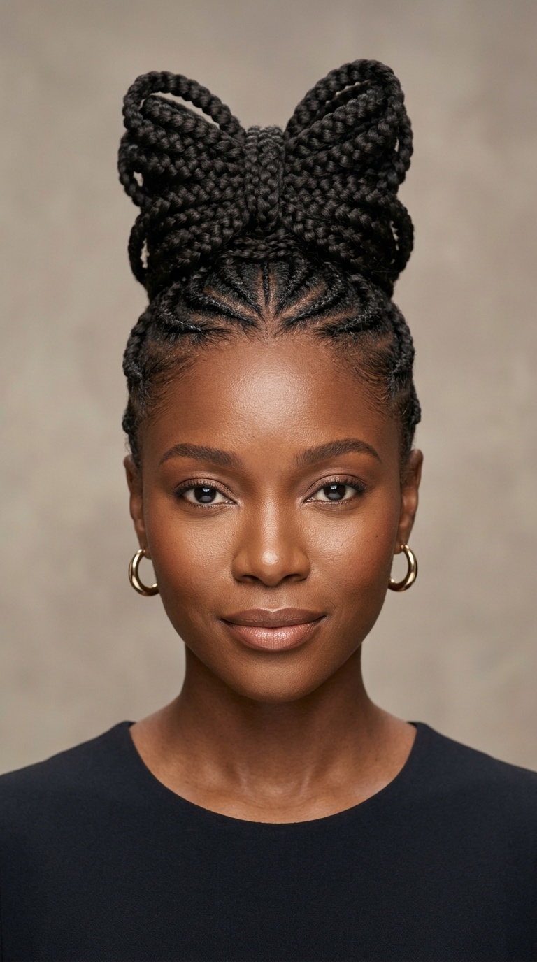 Butterfly Braid High Sculpt