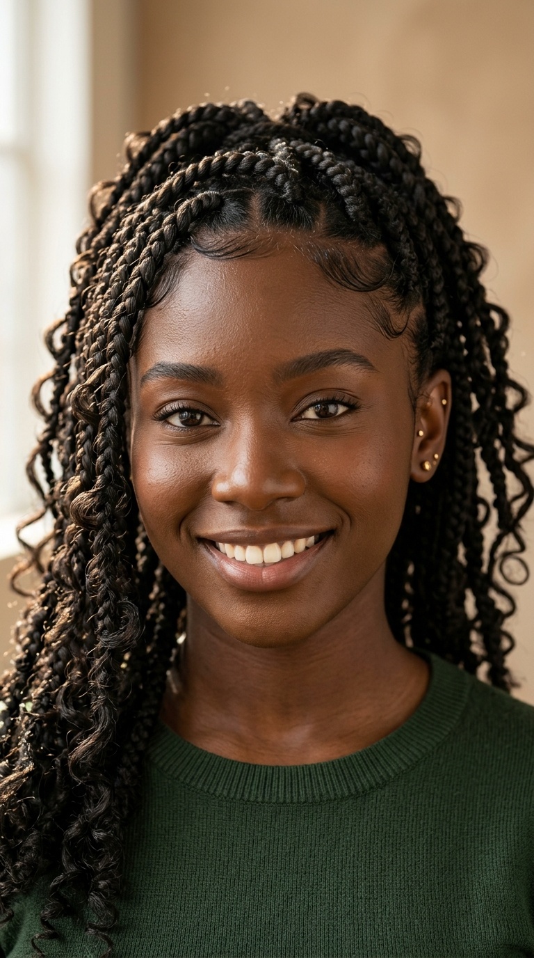 Butterfly Braids with Soft Edges