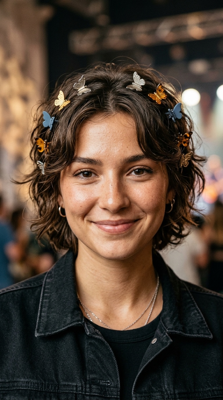 Butterfly Clip Crown