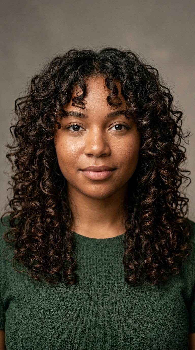 Butterfly Cut for Curls