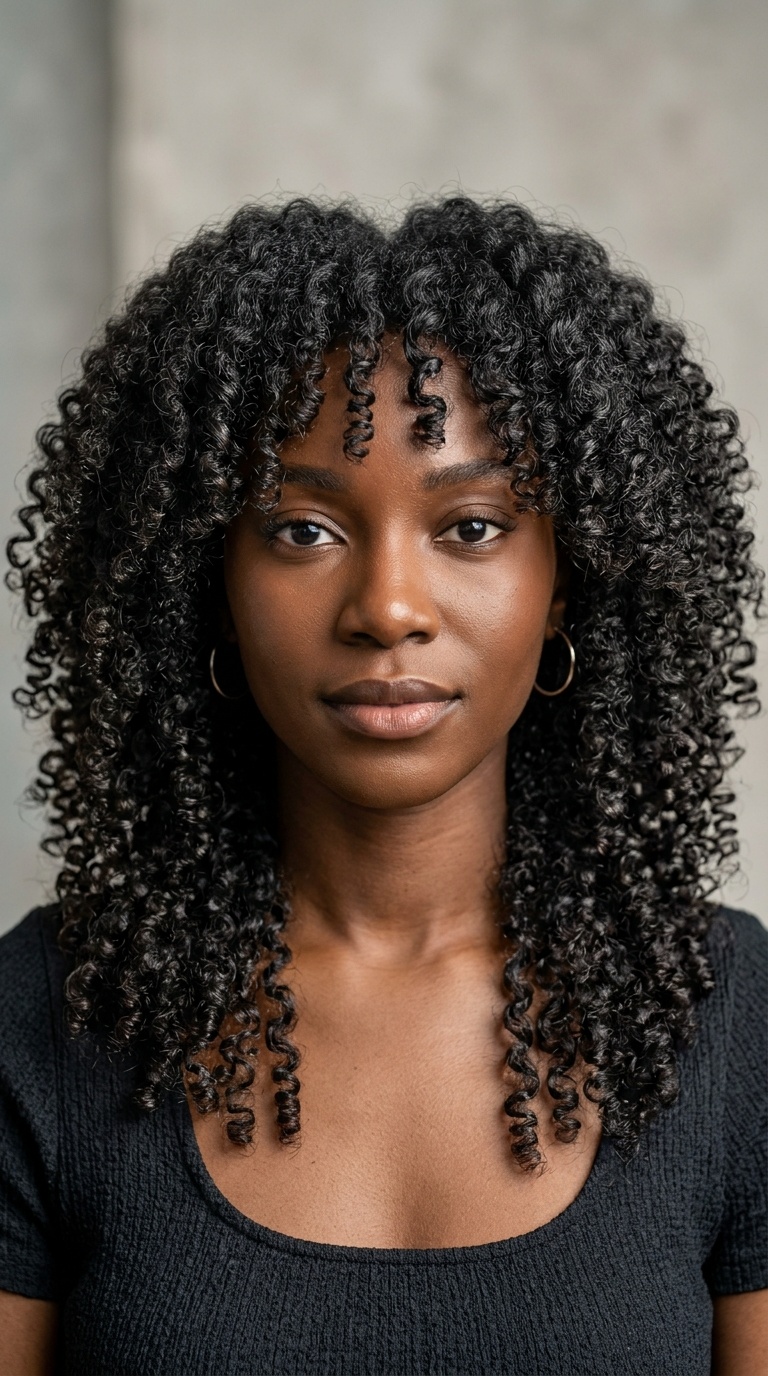 Butterfly Cut for Natural Hair