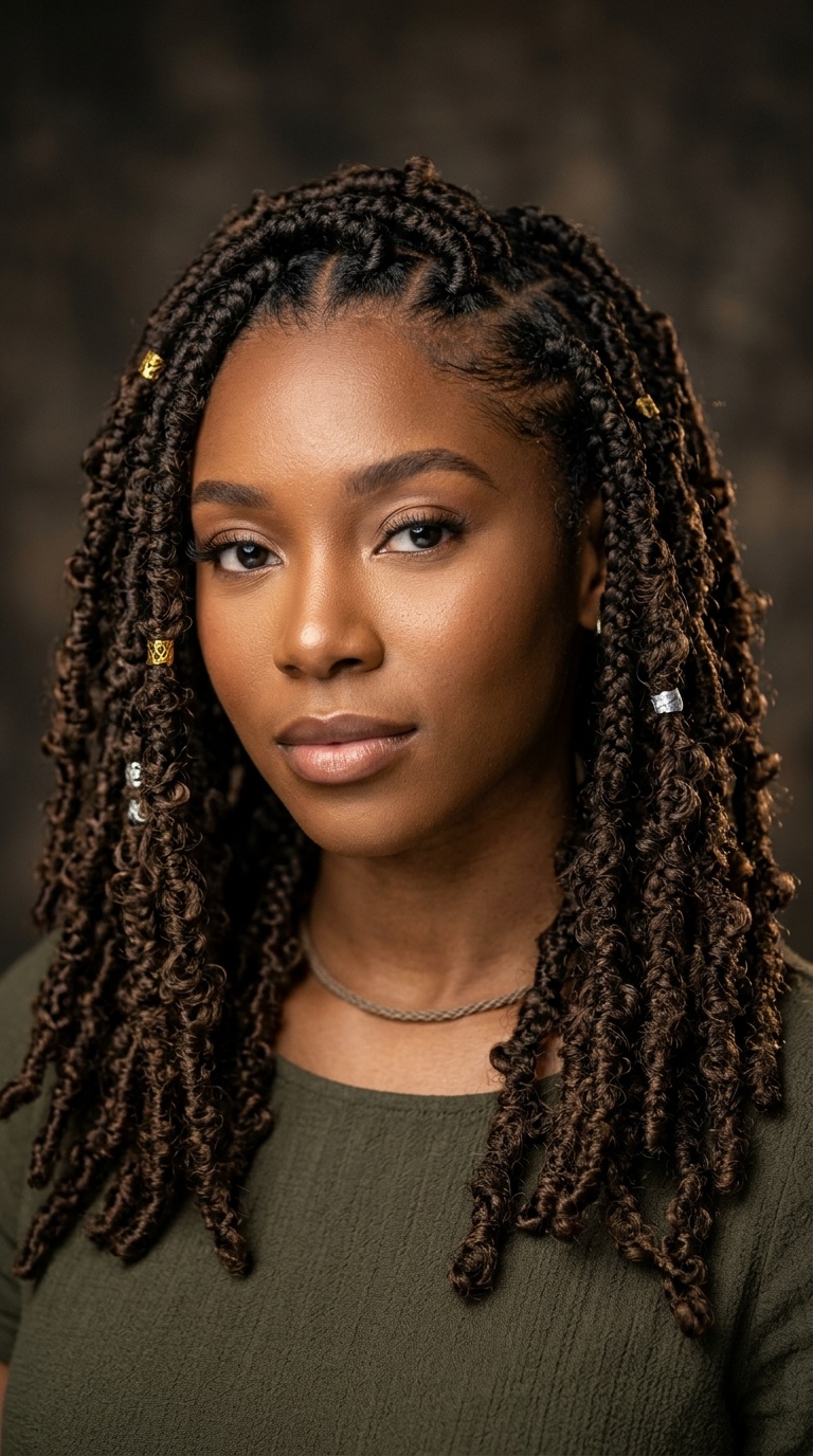Butterfly Locs (Braided Base)