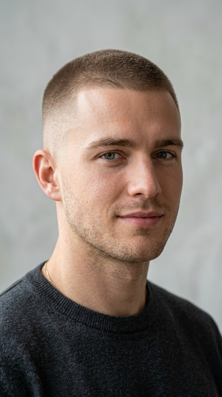 Buzz Cut with Fade