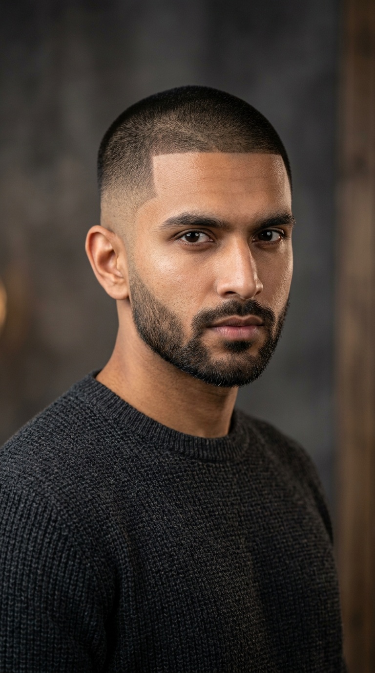 Buzz Cut with Line-Up