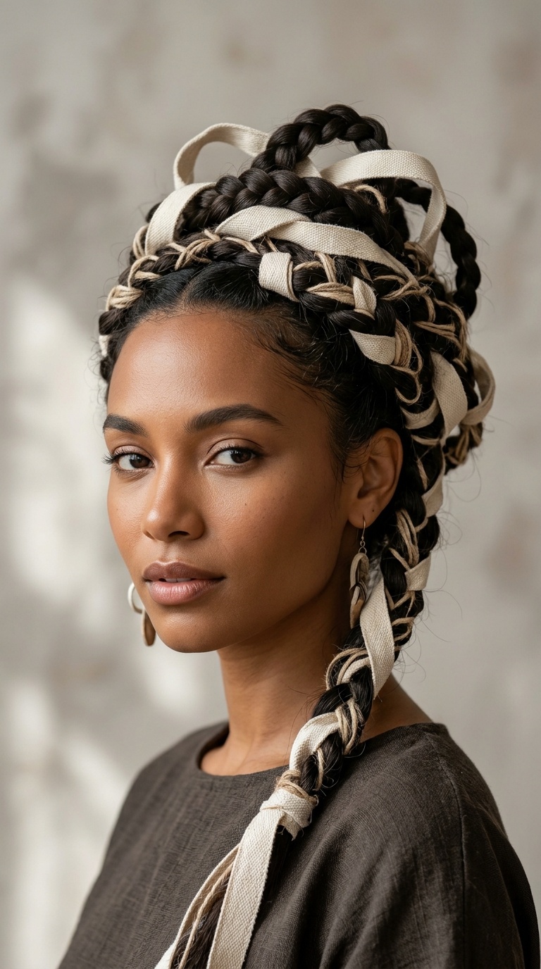 Canvas Ribbon Weave