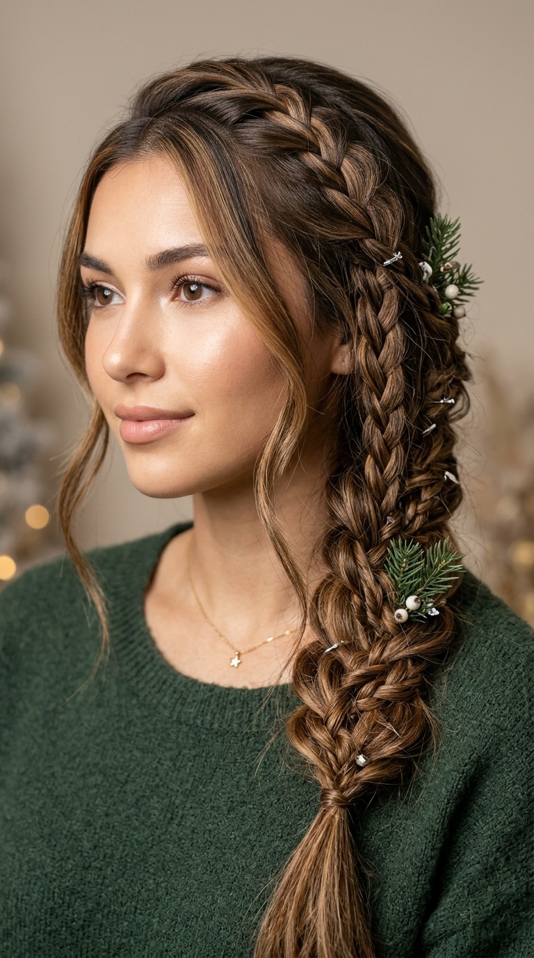 Cascading Braided Waterfall