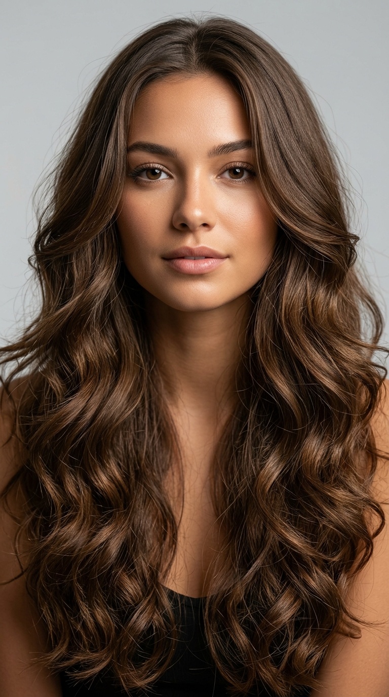 Cascading Curls with Step Cutting