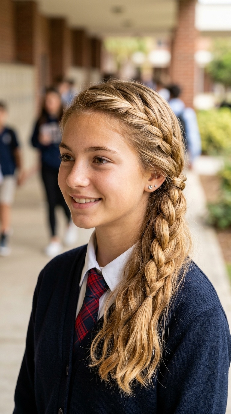 Cascading Waterfall Braid
