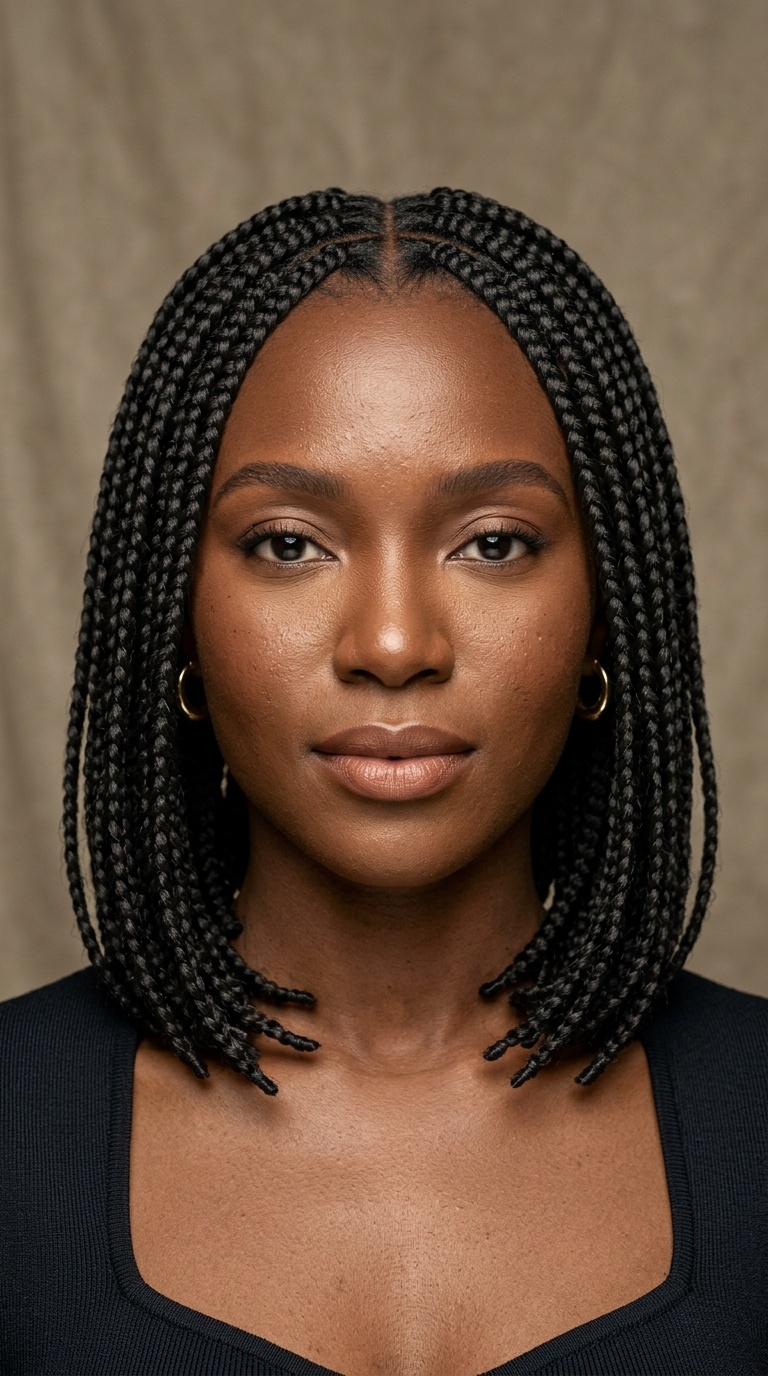 Chic Shoulder-Length Bob