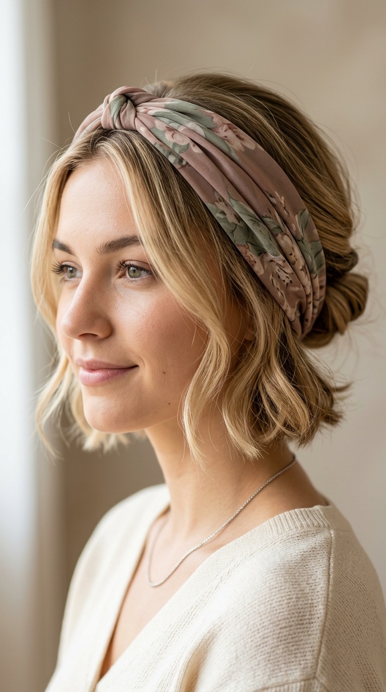 Chiffon Headband Tuck
