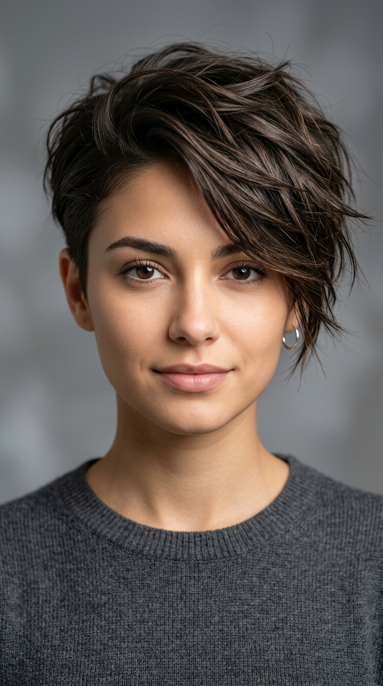 Choppy Asymmetrical Crop