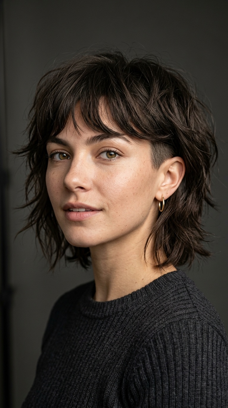 Choppy Bob with Undercut