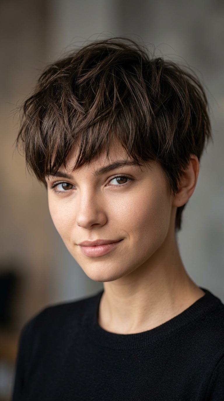 Choppy Bowl Cut