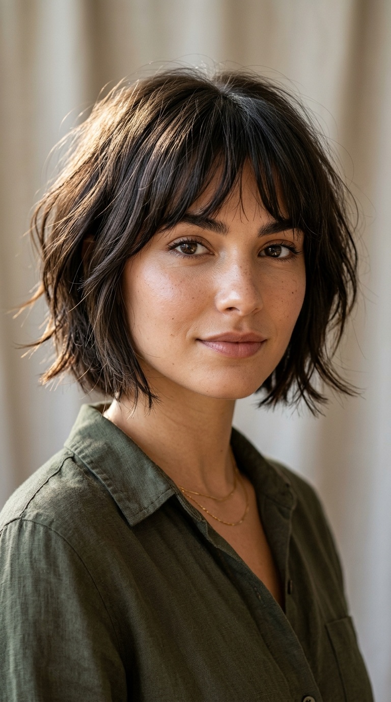 Choppy French Bob