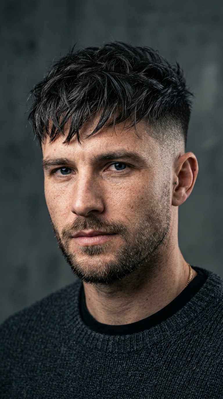 Choppy Fringe with Disconnected Undercut