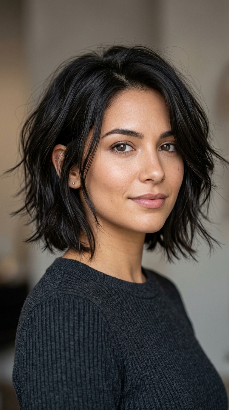 Choppy Layered Bob