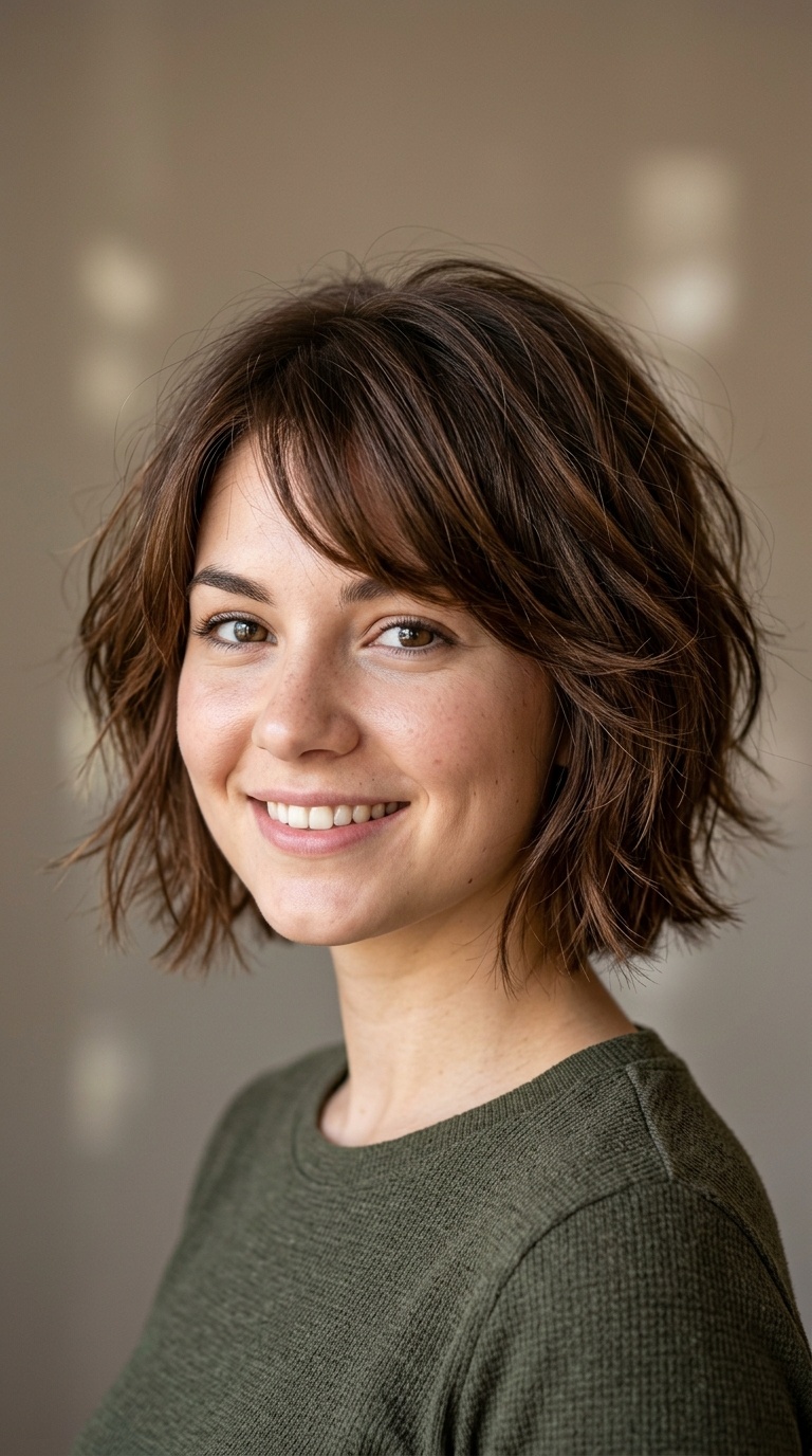 Choppy Layered Bob