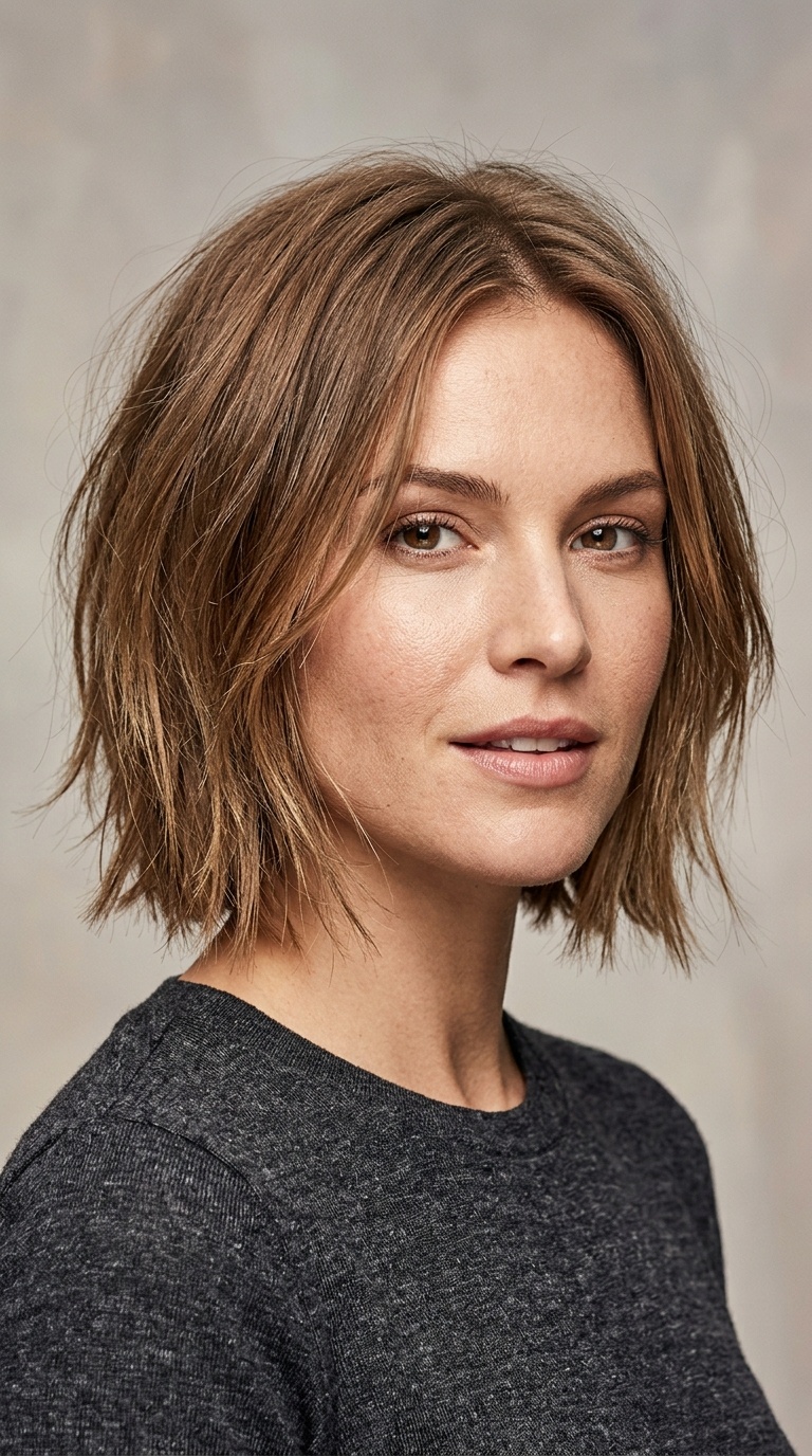 Choppy Layered Bob