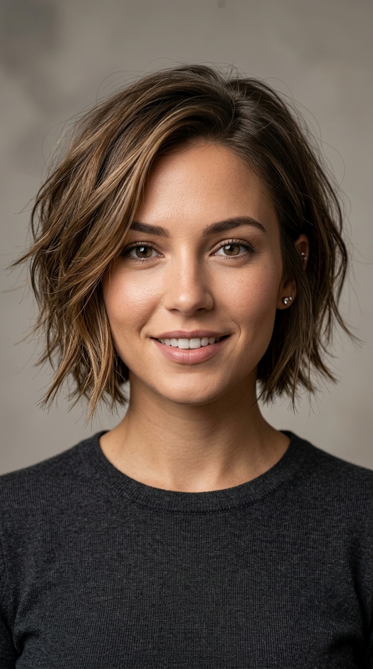 Choppy Layered Bob