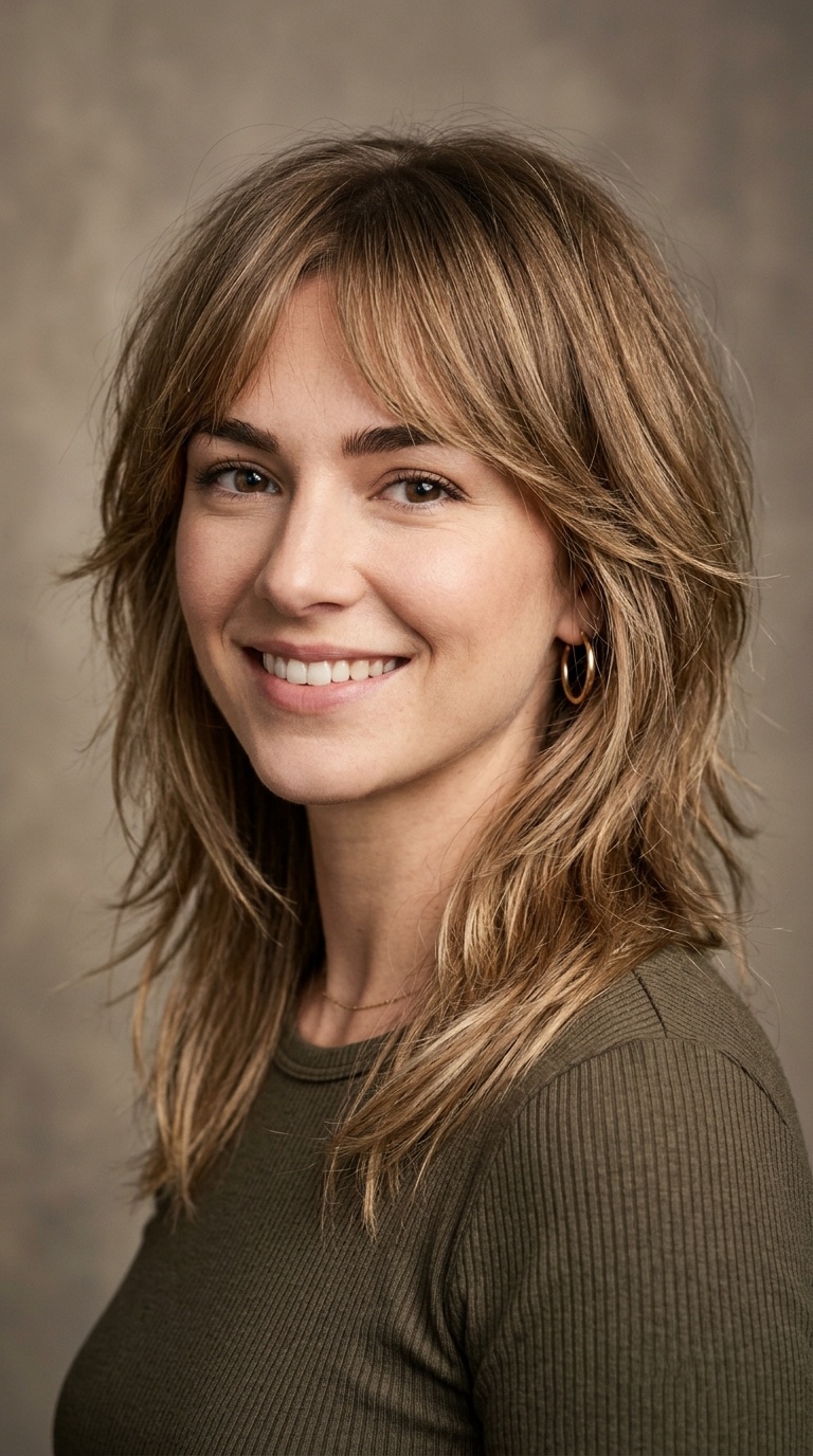 Choppy Layers for Fine Hair