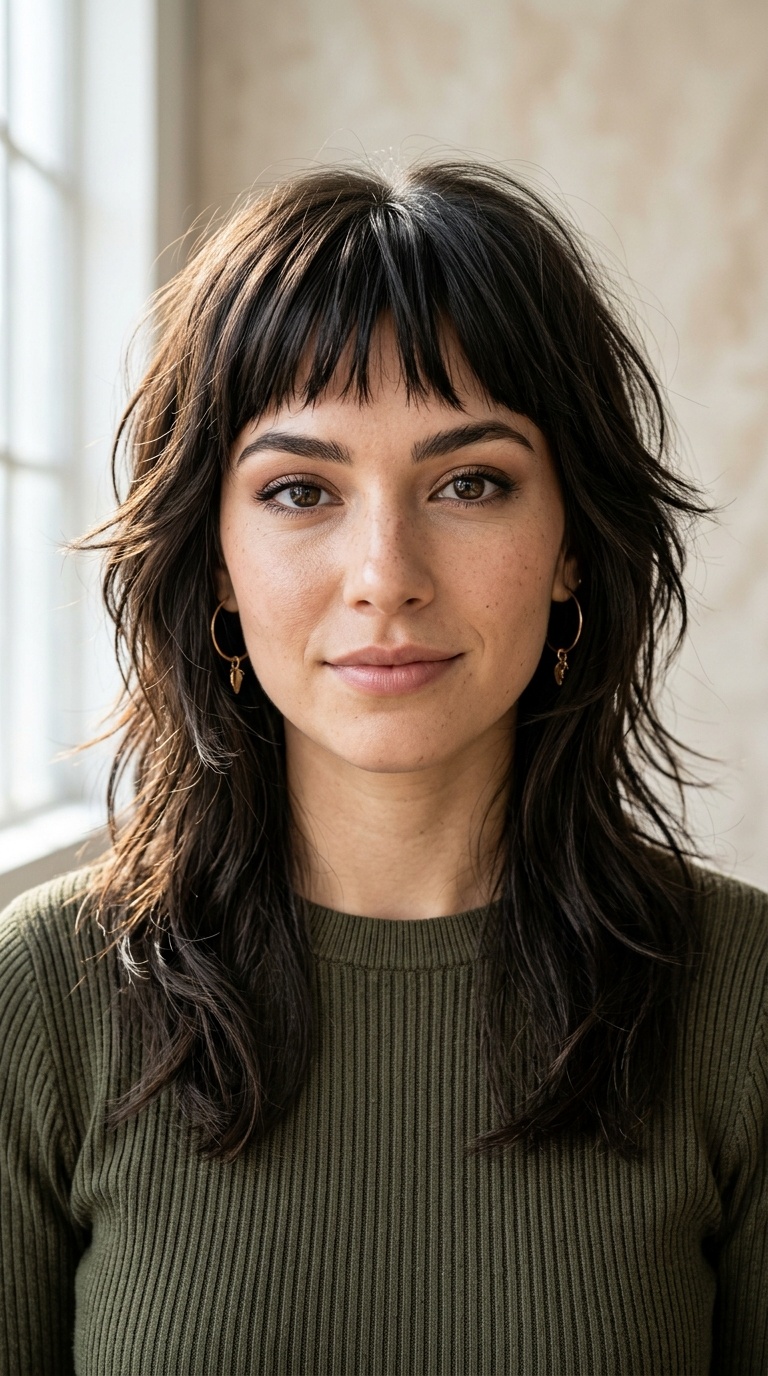 Choppy Layers with Micro-Bangs