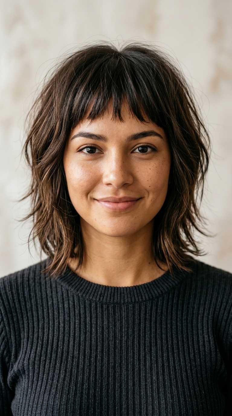 Choppy Layers with Micro-Bangs