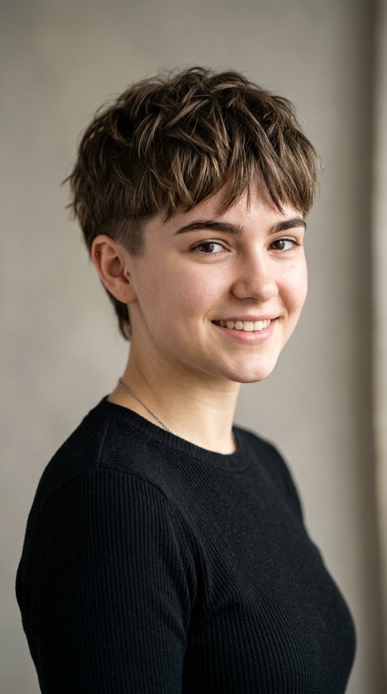 Choppy Undercut Pixie