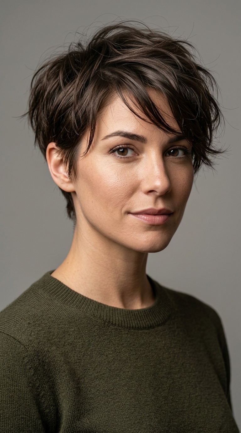 Choppy Undercut Pixie