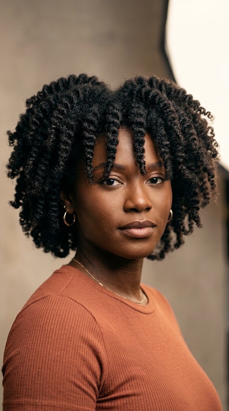 Chunky Twist-Out (Short and Full)