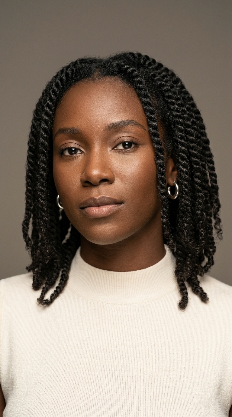 Chunky Two-Strand Twists