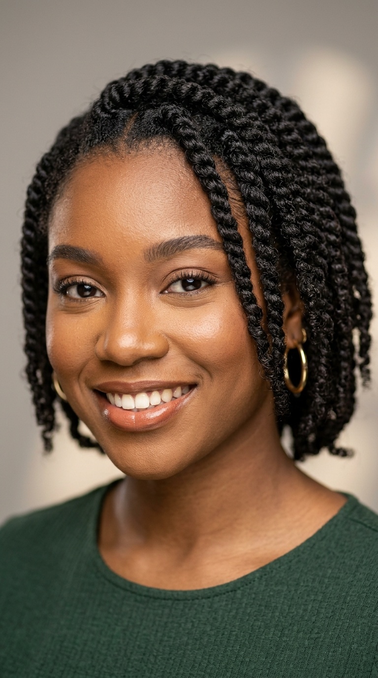 Chunky Two-Strand Twists