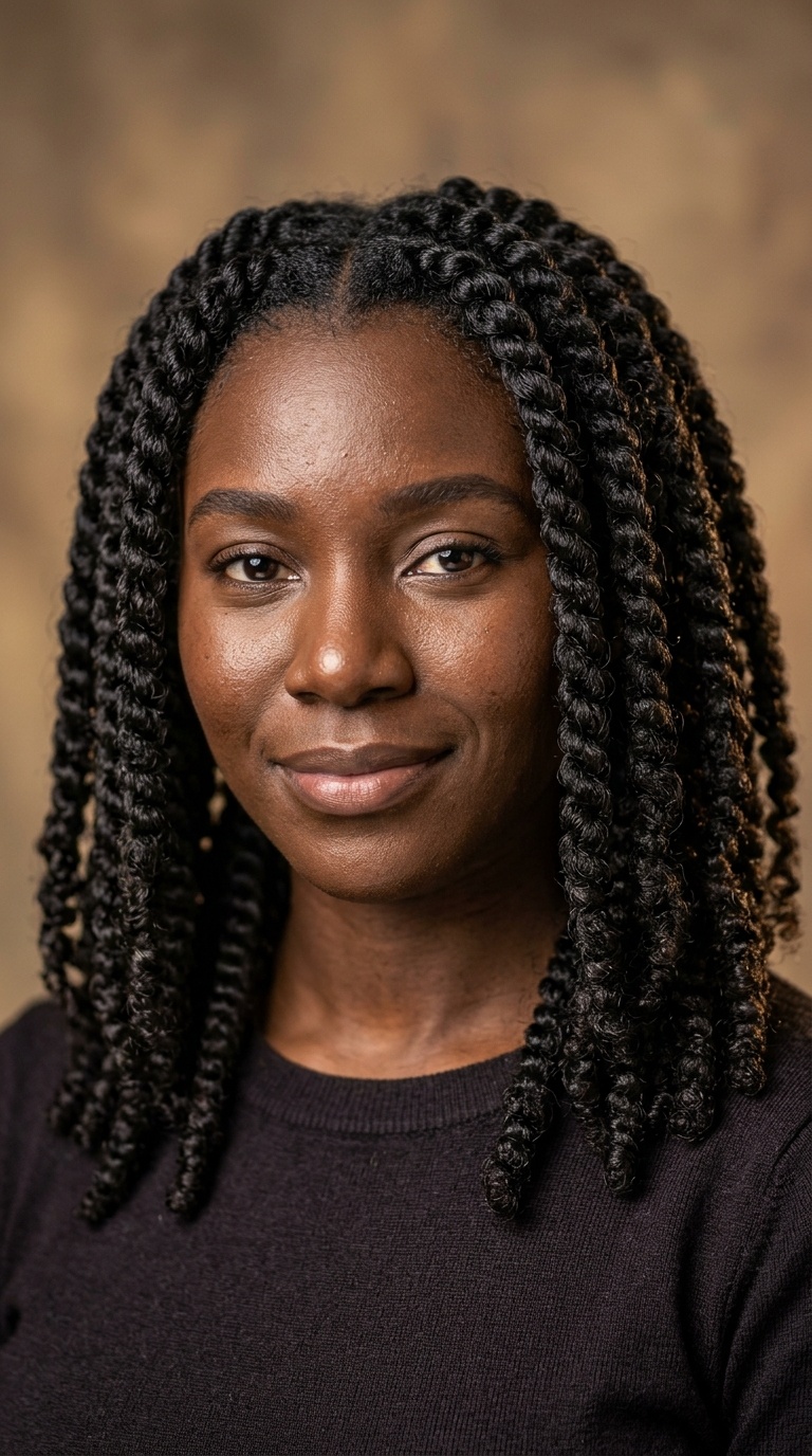 Chunky Two-Strand Twists
