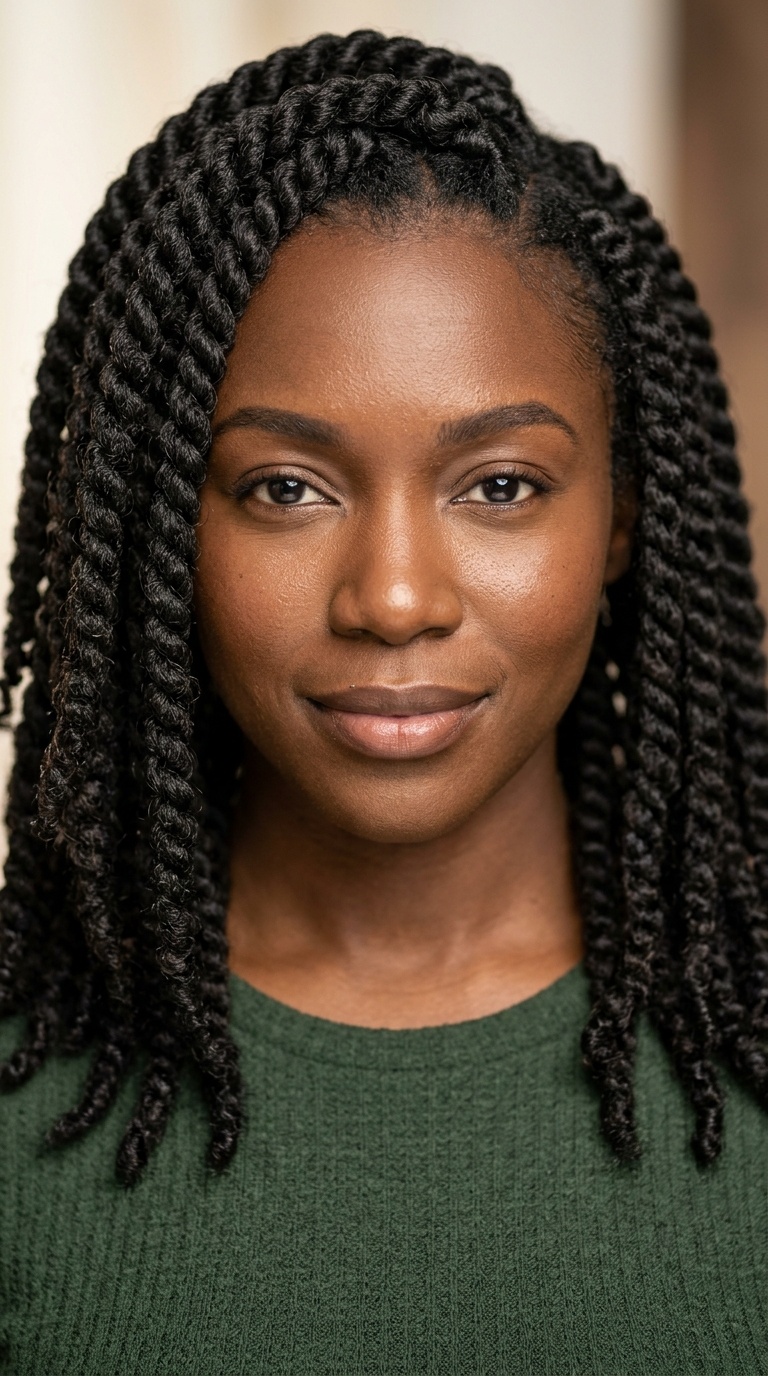 Chunky Two-Strand Twists