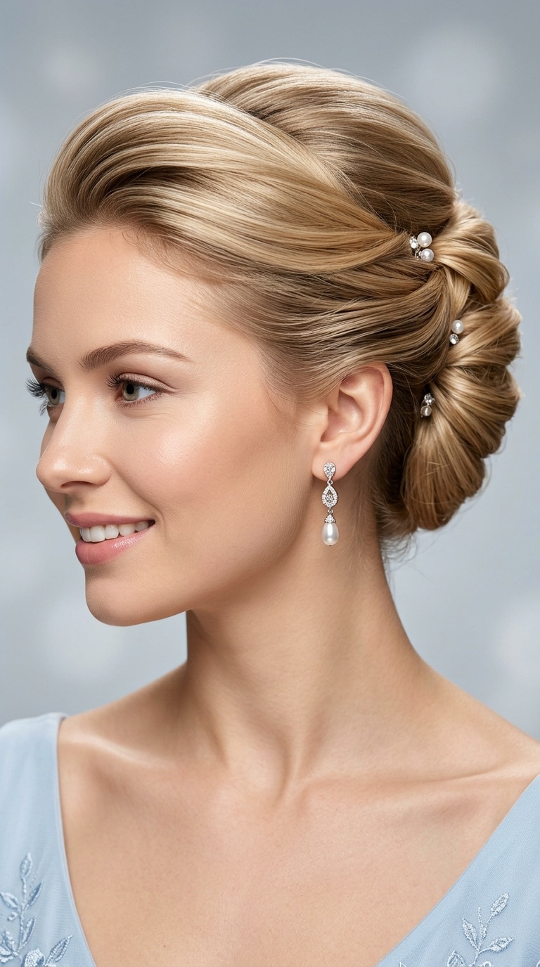 Cinderella's Polished French Twist